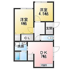 犬井借家(南棟西端)