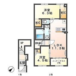 新築清水区船原アパート 202