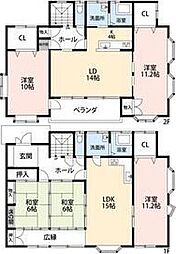 於呂戸建て貸家