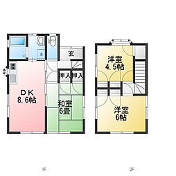 南小川1丁目貸家 1