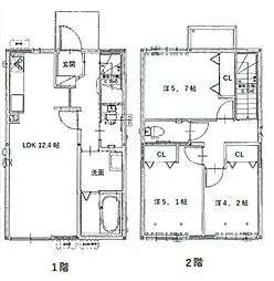 西小川戸建借家 101