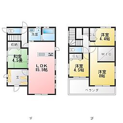 岐阜市一日市場貸家 1