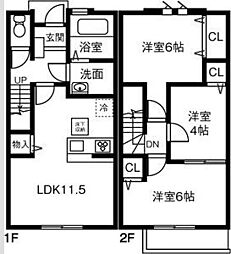 MAISONETTE LAND 萱場 A