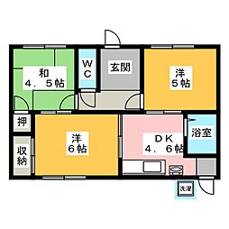 ユタカハウス 借家 西棟