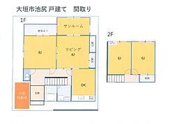 大垣市池尻町貸家 1