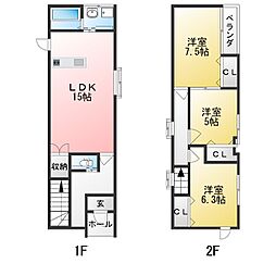 クレスト松倉 D棟 D