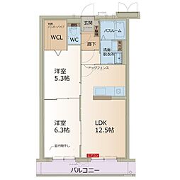 メゾン ド ヒルズ 202