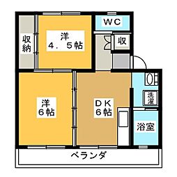 ビレッジハウス巣南町西　2号棟