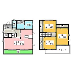 竹鼻町飯柄戸建 C