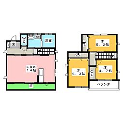 竹鼻町飯柄戸建　Ｄ