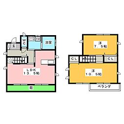 竹鼻町飯柄戸建　Ｂ