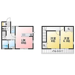 メゾネット江吉良II F