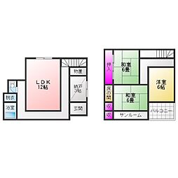 土岐町貸家 1