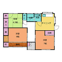 関市虹ヶ丘北貸家 1