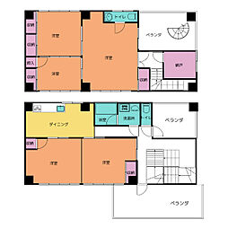 新正4丁目住居付店舗 住居