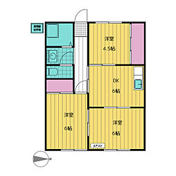 第三コーポ1000 1C