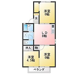 グランドハイツ清水II B