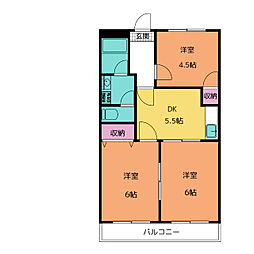 グレイスタウンＭＩＷＡ　Ａ