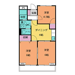 グレイスタウンＭＩＷＡ　Ｂ