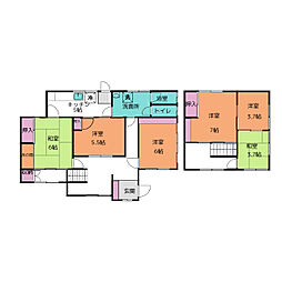 駐車場2・3台付伊勢市浦口戸建