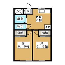 スカイハイツ　Ｄ