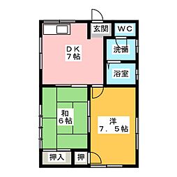 牧野住宅2 C号室