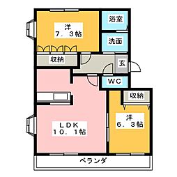 フラワーヒルズ天白Ｂ