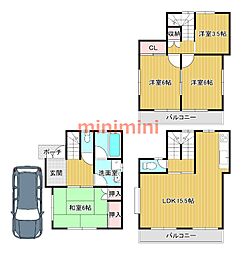 高槻市宮之川原4丁目の一戸建て