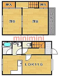 茨木市耳原3丁目の一戸建て