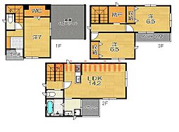 茨木市見付山1丁目の一戸建て