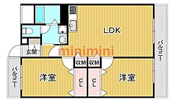 南茨木ハイタウン美沢Ａ棟 501