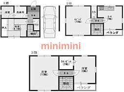 高槻市上田辺町の一戸建て