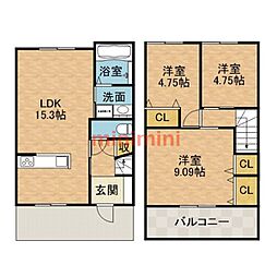高槻市芥川町3丁目の一戸建て