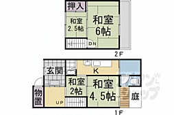 南舟岡町貸家 WEST