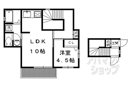 鷹峯木ノ畑町戸建て賃貸 2F