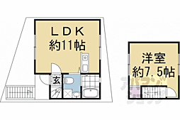 京都市左京区下鴨東半木町の一戸建て