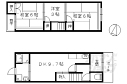 鷹峯上ノ町1−11貸家 KASIYA