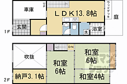 京都市上京区黒門通元誓願寺下る毘沙門町の一戸建て