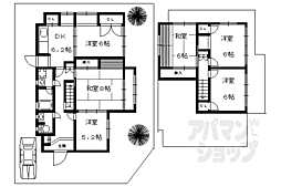 京都市左京区上高野市川町の一戸建て