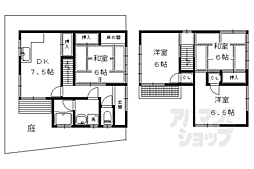 京都市左京区上高野沢淵町の一戸建て