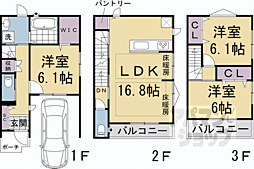 紫野下築山町6−1貸家 KASIYA