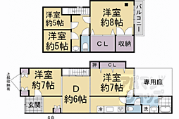 京都市上京区中長者町通西洞院西入中橋詰町の一戸建て