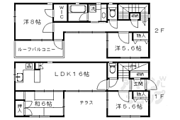 京都市上京区油小路通椹木町上ル西裏辻町の一戸建て
