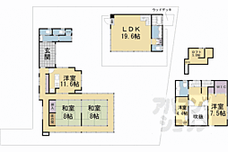 平野鳥居前町84−1貸家 KASIYA