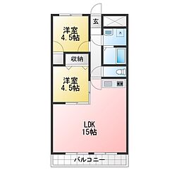 リパルティーレ津新町　Ｂ
