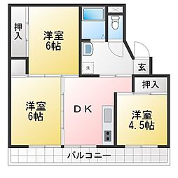 ビレッジハウス北口　2号棟 205