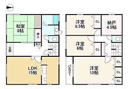 神戸市北区藤原台南町３丁目の一戸建て