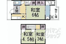 吉祥院高畑町　貸家 中