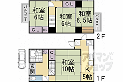 京都市伏見区納所薬師堂の一戸建て