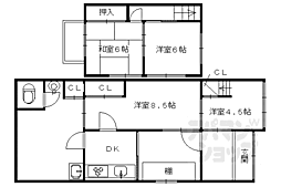 西九条藤ノ木町3−12貸家 1